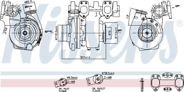 Nissens 93603 - Kompresors, Turbopūte ps1.lv