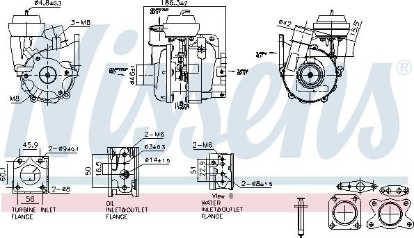 Nissens 93615 - Kompresors, Turbopūte ps1.lv