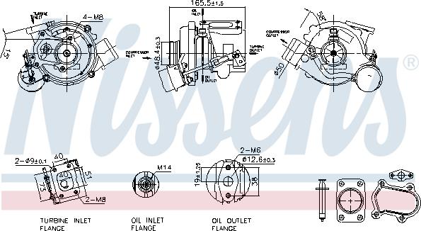 Nissens 93611 - Kompresors, Turbopūte ps1.lv