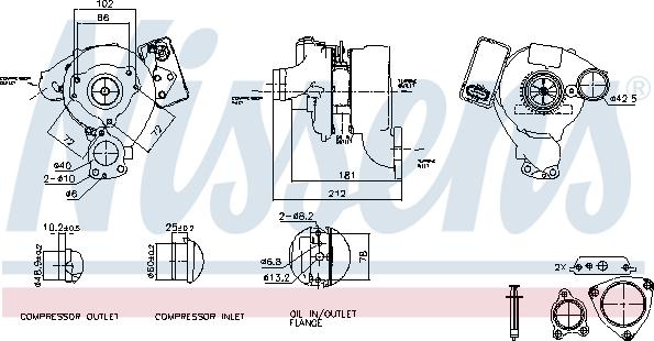 Nissens 93115 - Kompresors, Turbopūte ps1.lv