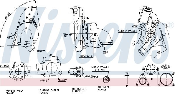 Nissens 93128 - Kompresors, Turbopūte ps1.lv