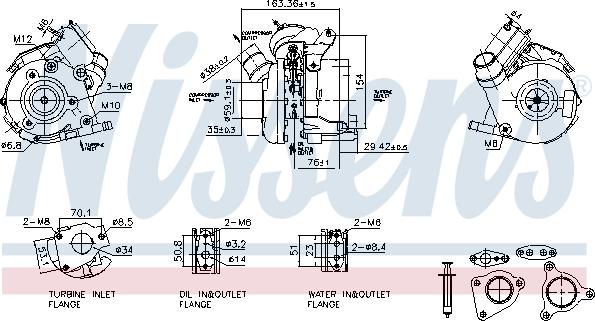 Nissens 93830 - Kompresors, Turbopūte ps1.lv