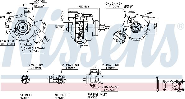 Nissens 93245 - Kompresors, Turbopūte ps1.lv