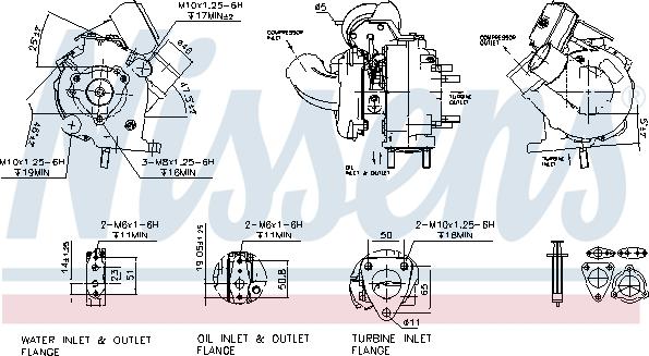 Nissens 93241 - Kompresors, Turbopūte ps1.lv