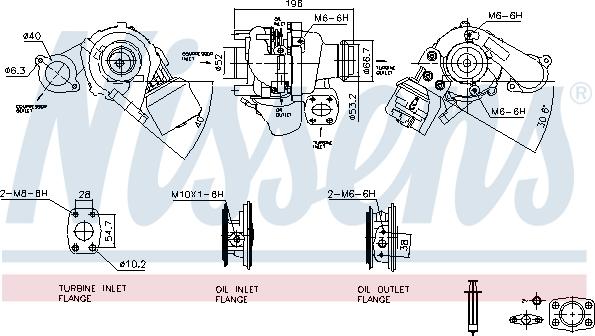 Nissens 93258 - Kompresors, Turbopūte ps1.lv