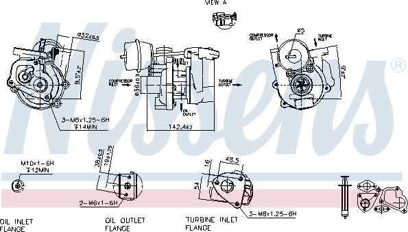 Nissens 93236 - Kompresors, Turbopūte ps1.lv