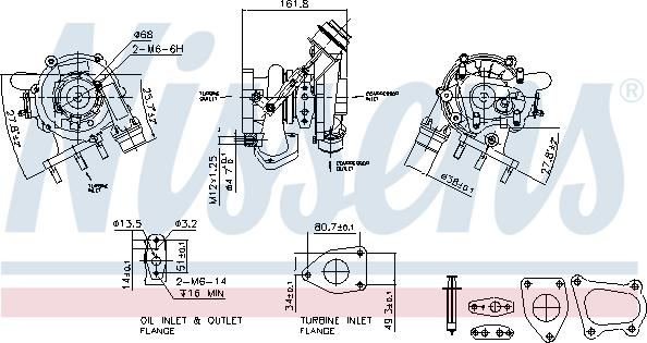 Nissens 93233 - Kompresors, Turbopūte ps1.lv