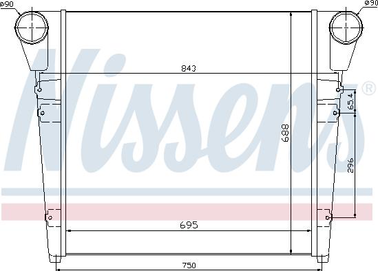 Nissens 97052 - Starpdzesētājs ps1.lv