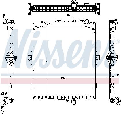 Nissens 65479 - Radiators, Motora dzesēšanas sistēma ps1.lv