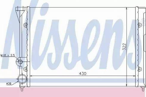 Nissens 65288 - Radiators, Motora dzesēšanas sistēma ps1.lv