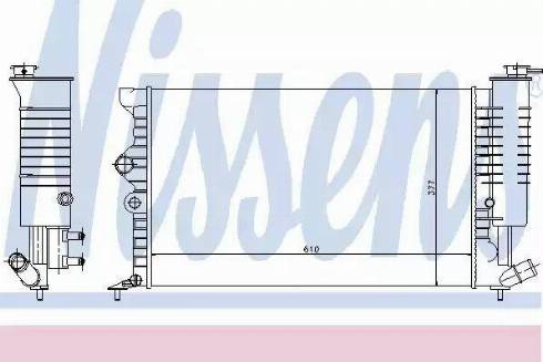 Nissens 61388 - Radiators, Motora dzesēšanas sistēma ps1.lv