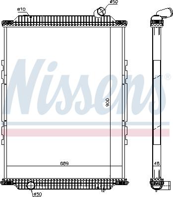 Nissens 6378920 - Radiators, Motora dzesēšanas sistēma ps1.lv