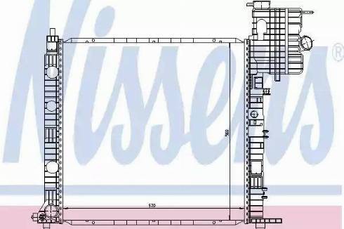 Nissens 62678 - Radiators, Motora dzesēšanas sistēma ps1.lv