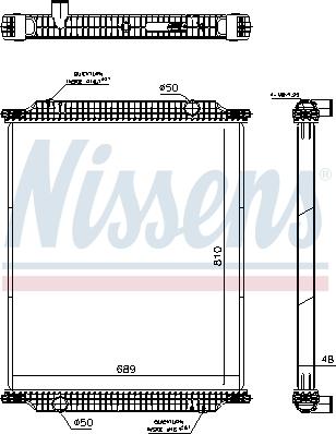 Nissens 67197 - Radiators, Motora dzesēšanas sistēma ps1.lv