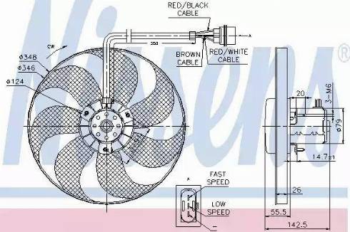 Nissens 85686 - Ventilators, Motora dzesēšanas sistēma ps1.lv