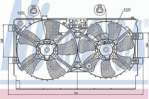 FPS 48 W225 - Ventilators, Motora dzesēšanas sistēma ps1.lv