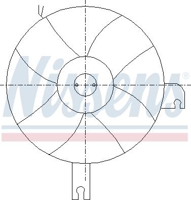 NISSENS 85096 - Ventilators, Motora dzesēšanas sistēma ps1.lv
