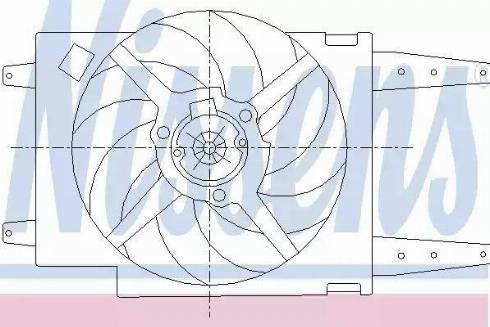 Nissens 85065 - Ventilators, Motora dzesēšanas sistēma ps1.lv