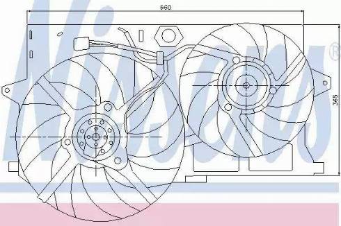Nissens 85006 - Ventilators, Motora dzesēšanas sistēma ps1.lv