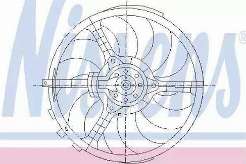 Nissens 85037 - Ventilators, Motora dzesēšanas sistēma ps1.lv