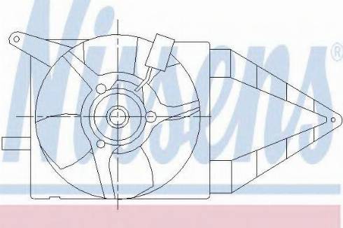 Nissens 85192 - Ventilators, Motora dzesēšanas sistēma ps1.lv