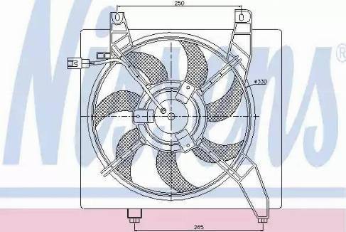 Nissens  85364 - Ventilators, Motora dzesēšanas sistēma ps1.lv