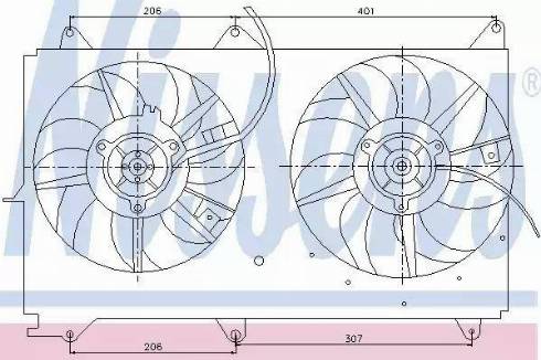 Nissens 85236 - Ventilators, Motora dzesēšanas sistēma ps1.lv