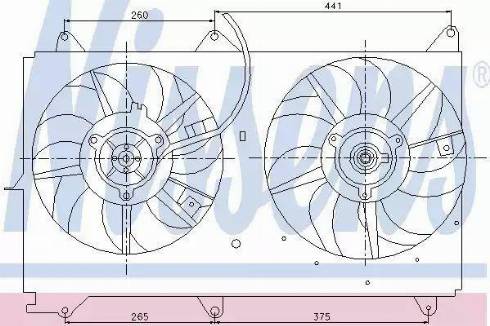 Nissens 85237 - Ventilators, Motora dzesēšanas sistēma ps1.lv