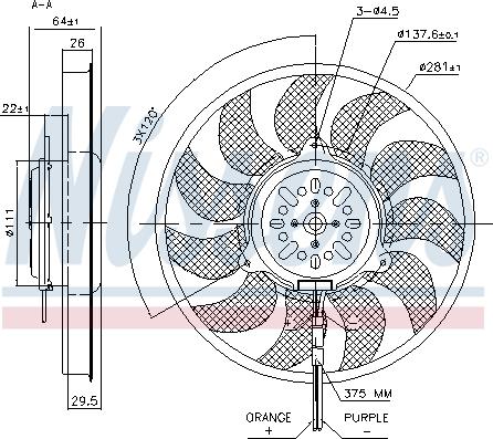 Nissens 85731 - Ventilators, Motora dzesēšanas sistēma ps1.lv