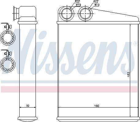 Nissens 70807 - Siltummainis, Salona apsilde ps1.lv