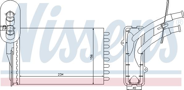 Nissens 73961 - Siltummainis, Salona apsilde ps1.lv