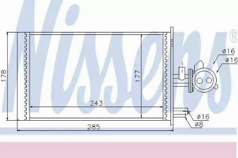 Nissens 73988 - Siltummainis, Salona apsilde ps1.lv