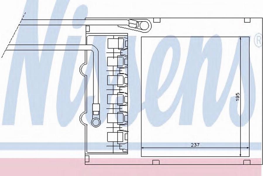 Nissens 72666 - Siltummainis, Salona apsilde ps1.lv