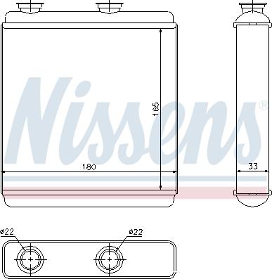 Nissens 72663 - Siltummainis, Salona apsilde ps1.lv