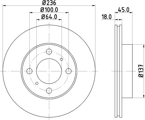 Nisshinbo ND3014 - Bremžu diski ps1.lv