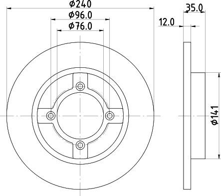 Nisshinbo ND2040 - Bremžu diski ps1.lv