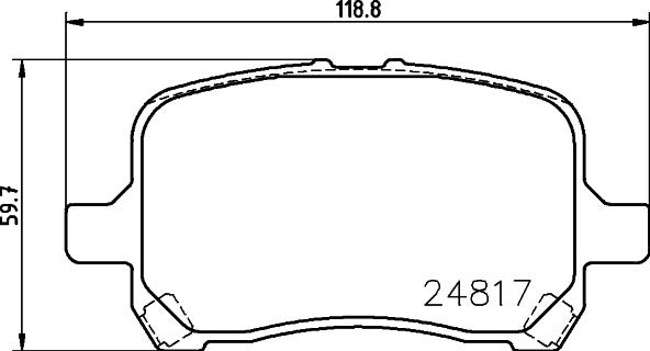 FTE 9001586 - Bremžu uzliku kompl., Disku bremzes ps1.lv