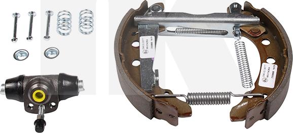NK 444734001 - Bremžu loku komplekts ps1.lv