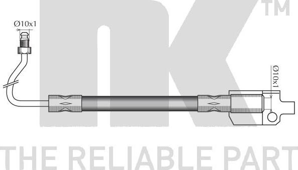 NK 8525100 - Bremžu šļūtene ps1.lv