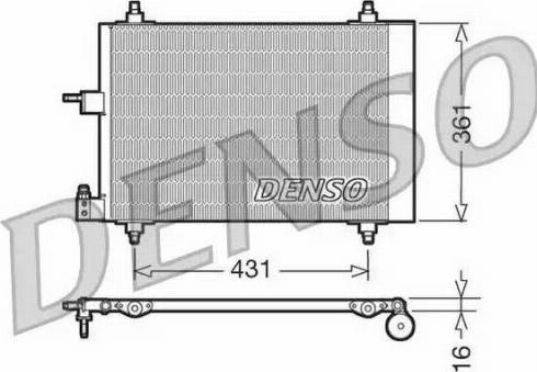 NPS DCN07009 - Kondensators, Gaisa kond. sistēma ps1.lv