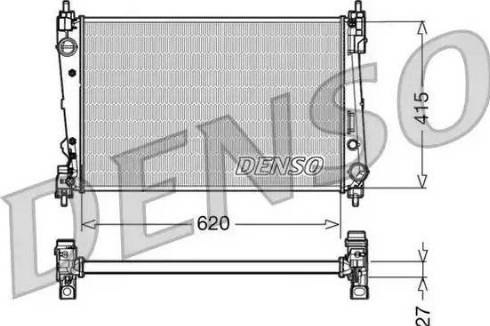 NPS DRM09111 - Radiators, Motora dzesēšanas sistēma ps1.lv