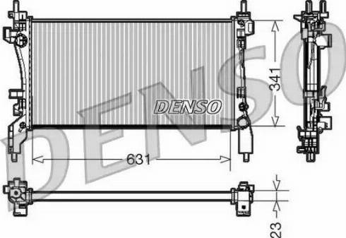 NPS DRM09172 - Radiators, Motora dzesēšanas sistēma ps1.lv