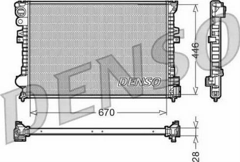 NPS DRM07050 - Radiators, Motora dzesēšanas sistēma ps1.lv