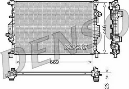 NPS DRM10077 - Radiators, Motora dzesēšanas sistēma ps1.lv