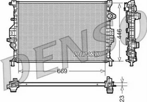 NPS DRM10077 - Radiators, Motora dzesēšanas sistēma ps1.lv