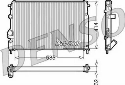 NPS DRM23110 - Radiators, Motora dzesēšanas sistēma ps1.lv