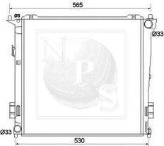 NPS H156I52 - Radiators, Motora dzesēšanas sistēma ps1.lv