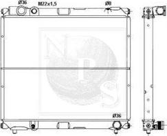 NPS S156I12 - Radiators, Motora dzesēšanas sistēma ps1.lv