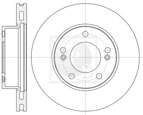 Brake Engineering DI956863S - Bremžu diski ps1.lv