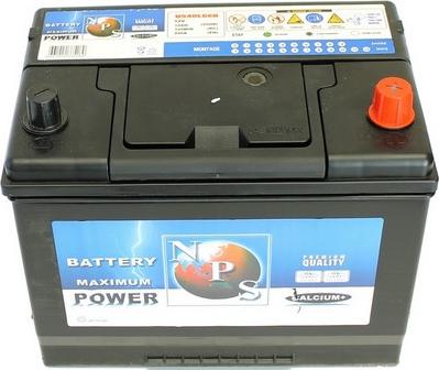 NPS U540L66B - Startera akumulatoru baterija ps1.lv